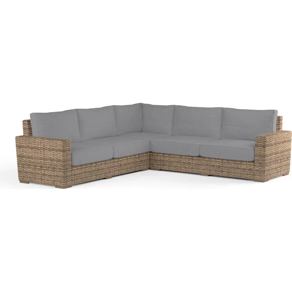 Sunset West Havana Sunbrella Outdoor Sectional Sofa