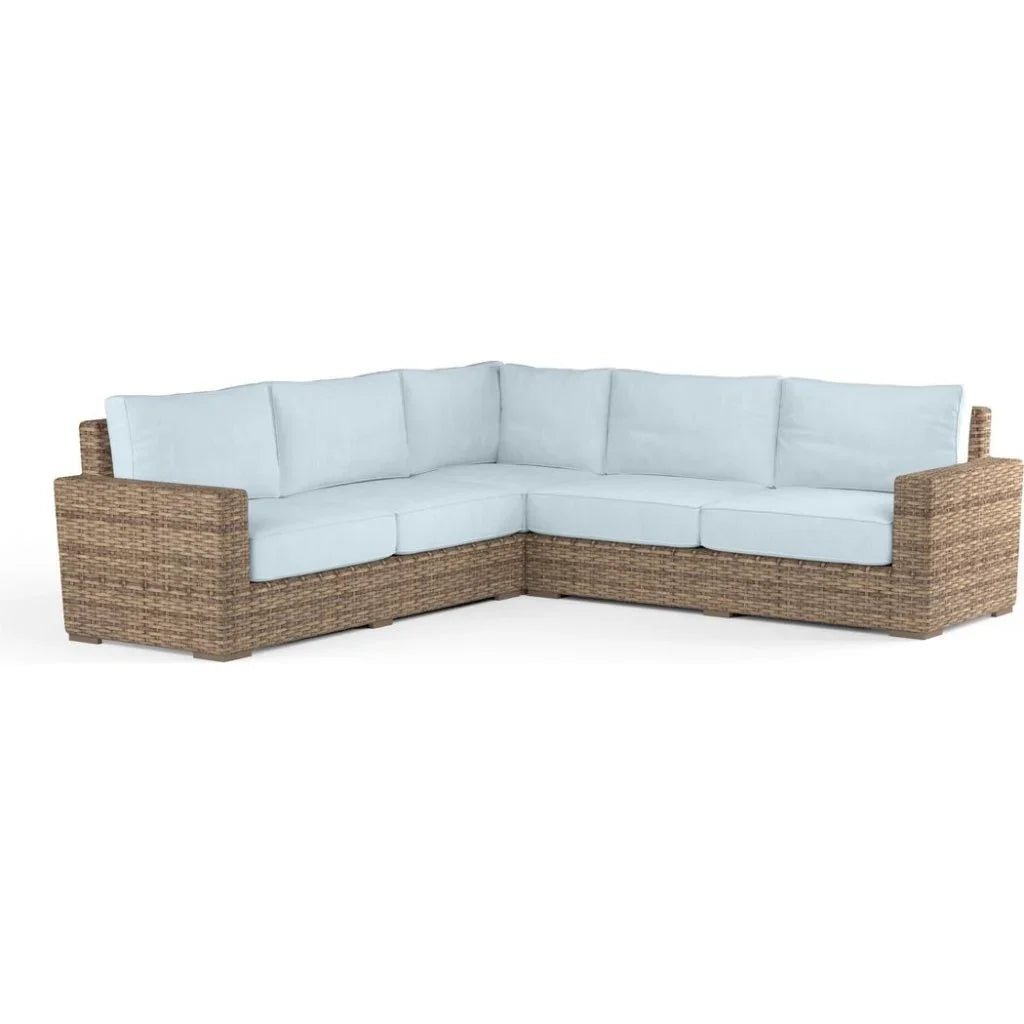 Sunset West Havana Sunbrella Outdoor Sectional Sofa