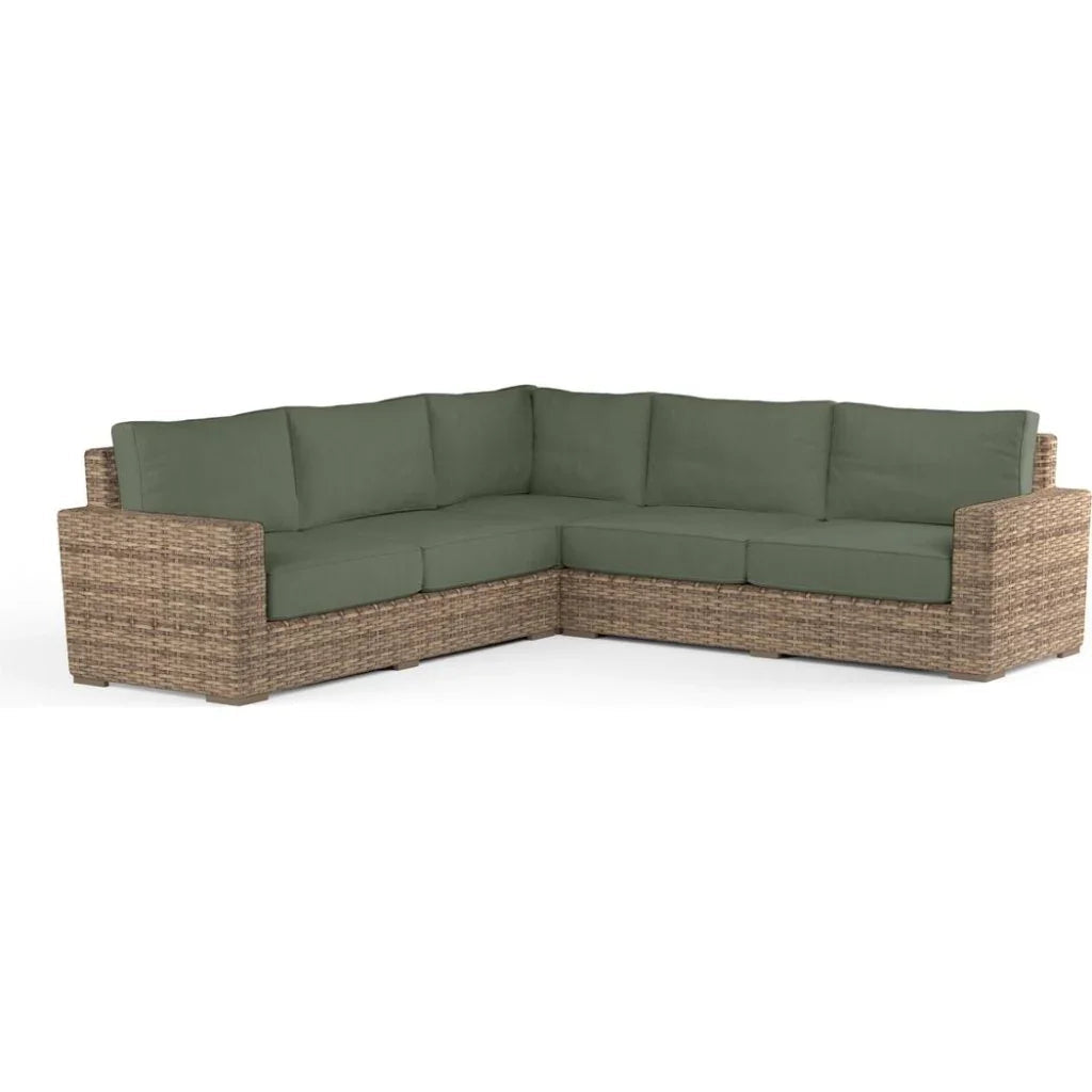 Sunset West Havana Sunbrella Outdoor Sectional Sofa
