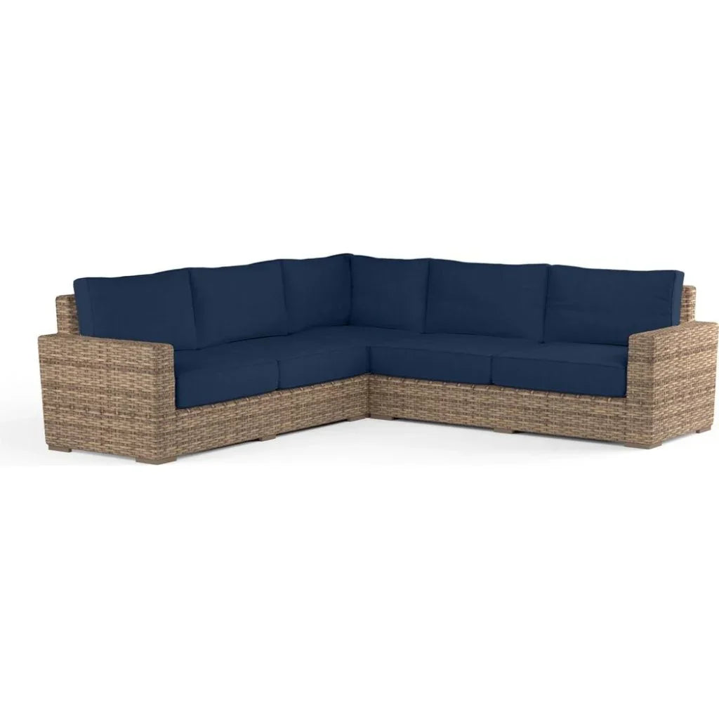Sunset West Havana Sunbrella Outdoor Sectional Sofa