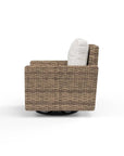 Havana Sunbrella Swivel Outdoor Rocker-Outdoor Accent Chairs-Sunset West-LOOMLAN