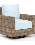 Sunset West Havana Sunbrella Swivel Outdoor Rocker