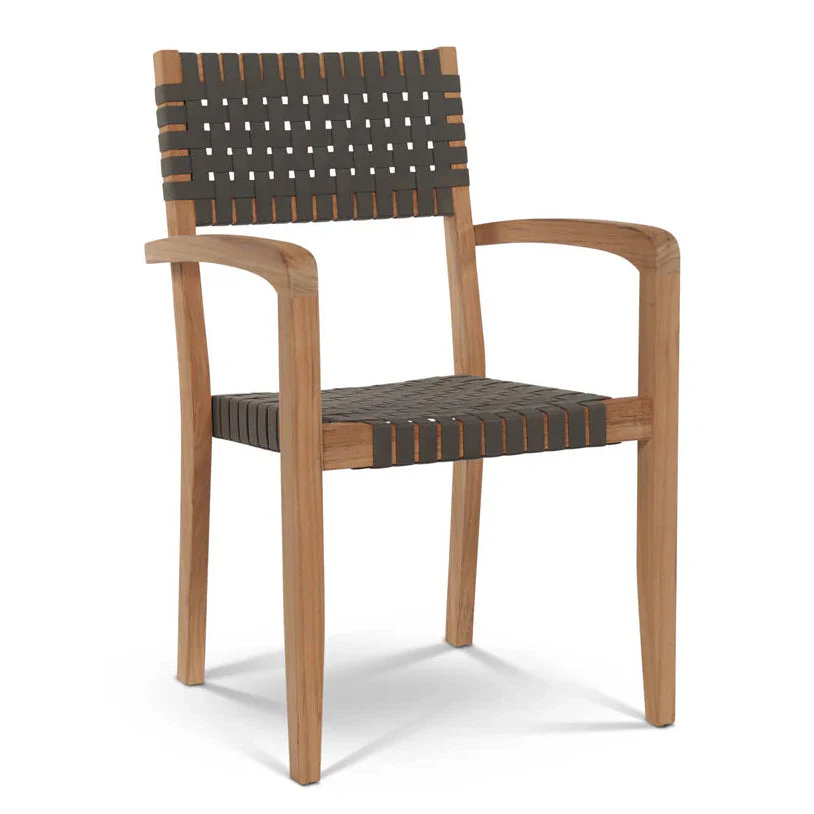 HiTeak Herning Teak Outdoor Stacking Armchair 4PC
