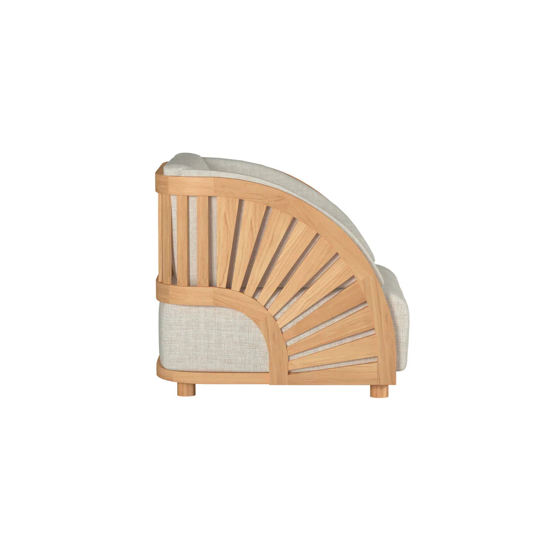 HiTeak HiTeak Solis Deep Seating Outdoor Club Chair