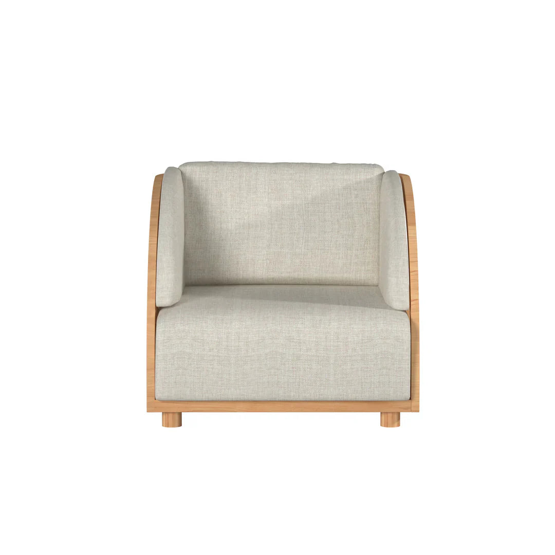 HiTeak HiTeak Solis Deep Seating Outdoor Club Chair
