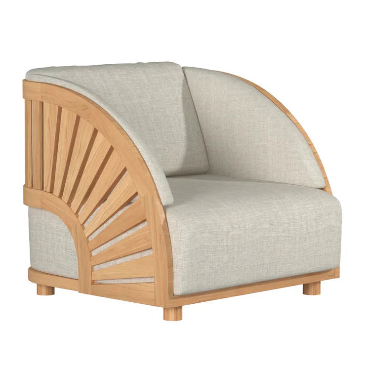 HiTeak HiTeak Solis Deep Seating Outdoor Club Chair