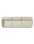 HiTeak HiTeak Solis Deep Seating Outdoor Sofa with Sunbrella