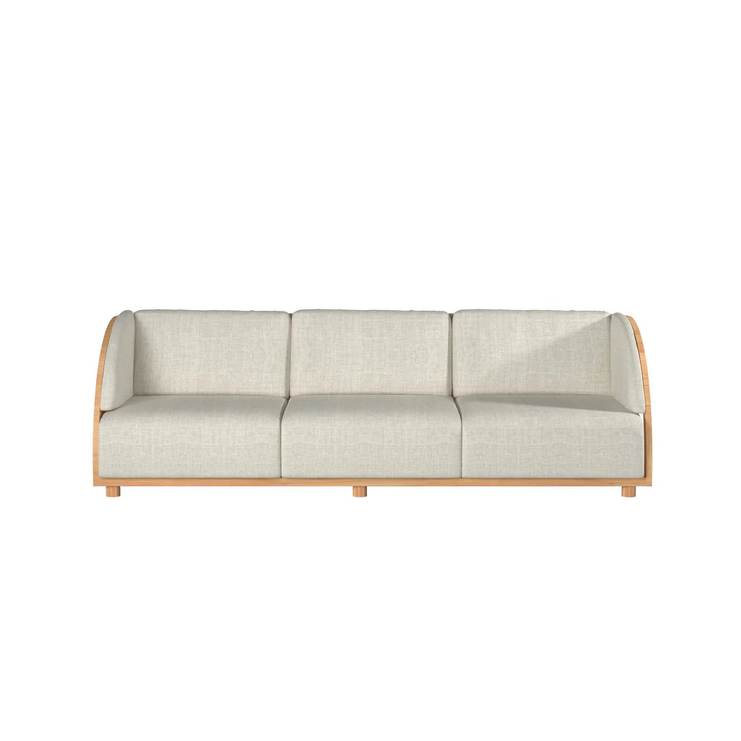 HiTeak HiTeak Solis Deep Seating Outdoor Sofa with Sunbrella