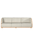 HiTeak HiTeak Solis Deep Seating Outdoor Sofa with Sunbrella