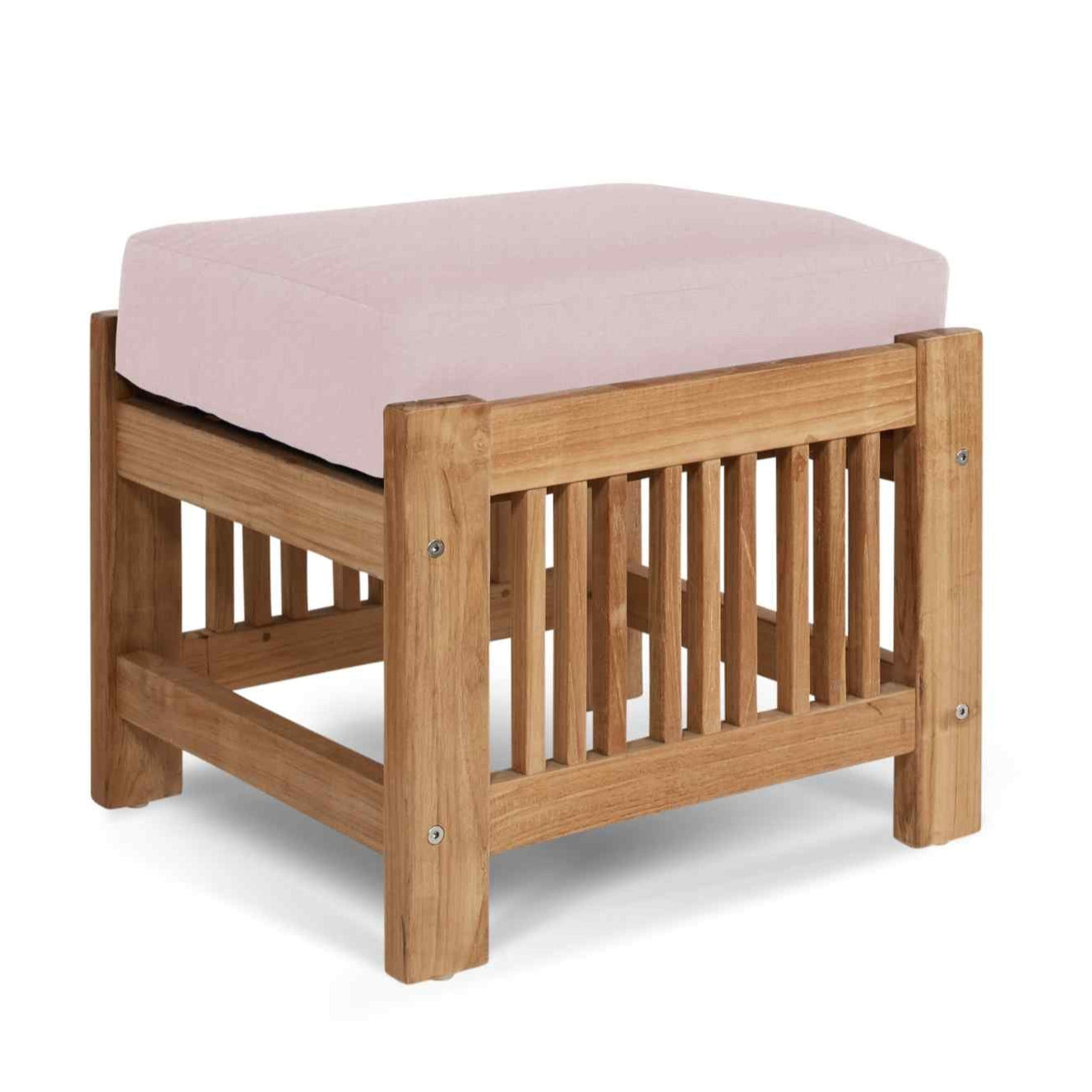 Summer Outdoor Deep Seating Set with Pink Subrella 5PC