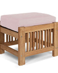 Summer Outdoor Deep Seating Set with Pink Subrella 5PC