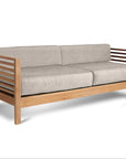 Summer Outdoor Deep Seating Set with Silver Subrella 5PC