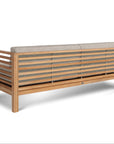 Summer Outdoor Deep Seating Set with Silver Subrella 5PC