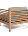 Summer Outdoor Deep Seating Set with Silver Subrella 5PC