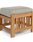 Summer Outdoor Deep Seating Set with Silver Subrella 5PC