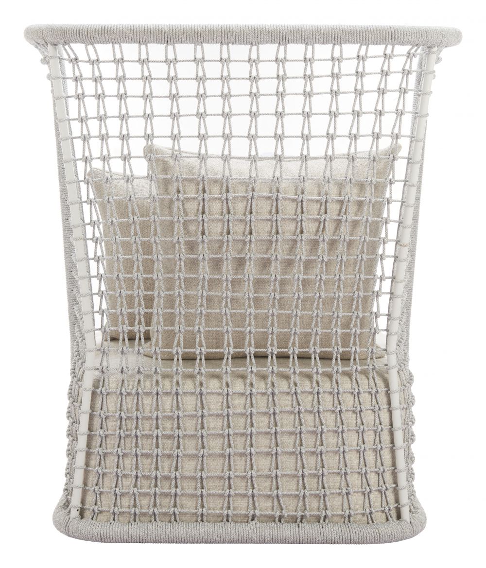 Zuo Modern Hudu Olefin Fabric Outdoor Accent Chair