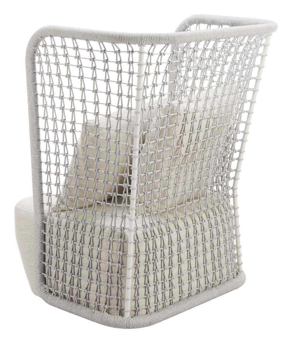 Zuo Modern Hudu Olefin Fabric Outdoor Accent Chair