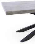 Hunter Fiber Reinforced Concrete Rectangular Dining Table