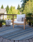Addison Rugs Hushed Blue Washable Indoor-Outdoor Rug