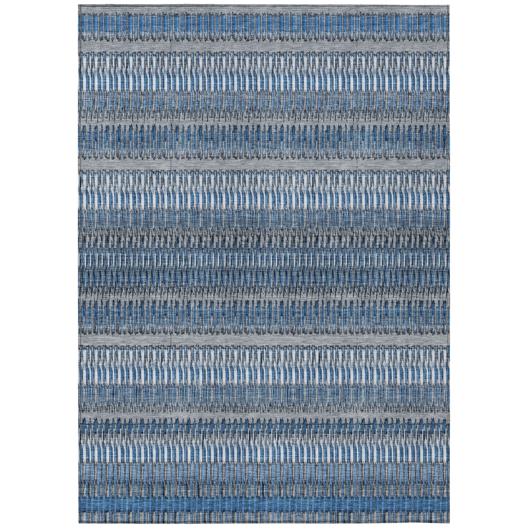 Addison Rugs Hushed Blue Washable Indoor-Outdoor Rug