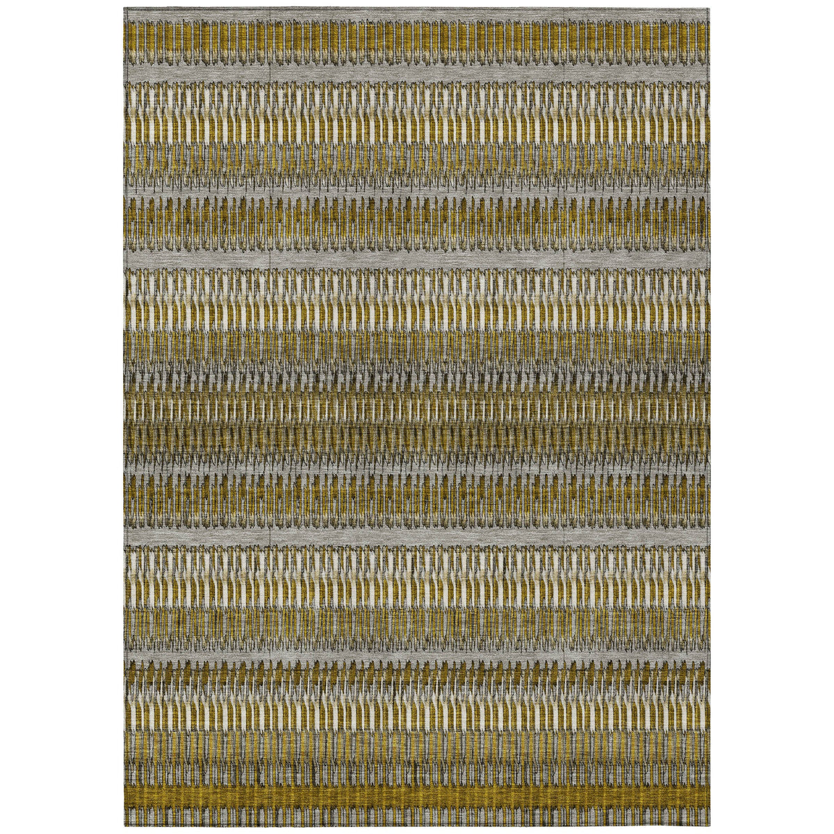 Addison Rugs Hushed Coffee Washable Indoor-Outdoor Rug