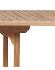 HiTeak Ihland Extendable Outdoor Dining Table