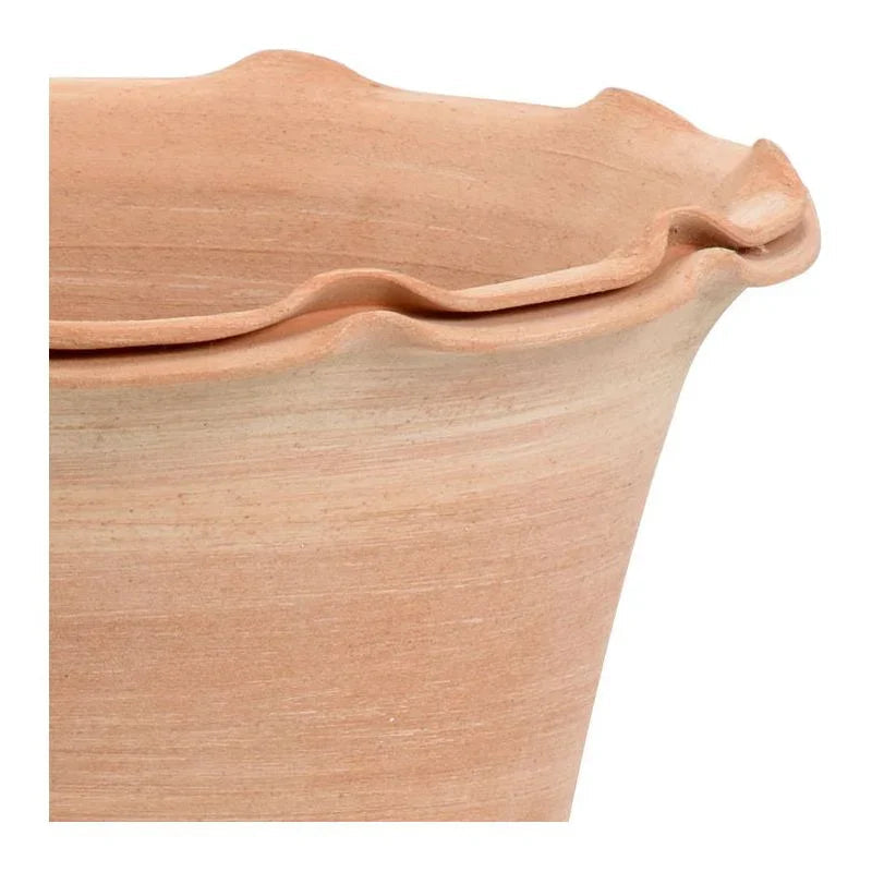 Wildwood Impruneta Fluted Brown Pot