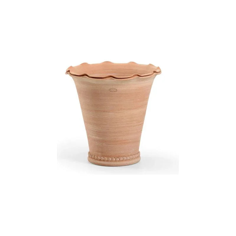 Wildwood Impruneta Fluted Brown Pot