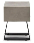 Industrial Fiber Reinforced Concrete Side Table - LOOMLAN - Urbia - Outdoor Side Tables