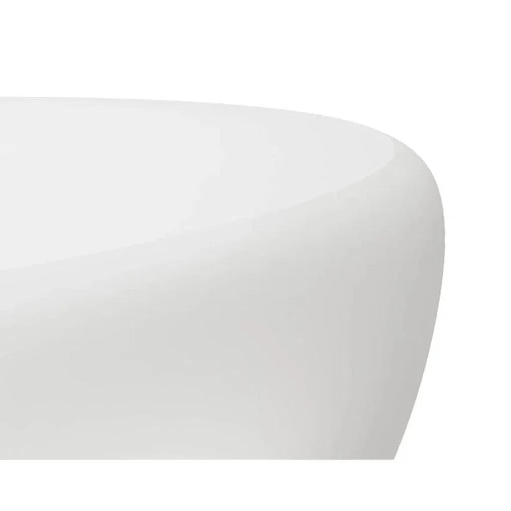 SUNPAN Iolite Concrete Outdoor Round Coffee Table