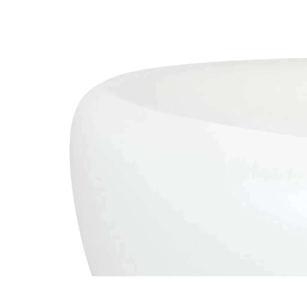 SUNPAN Iolite Concrete Outdoor Round Coffee Table
