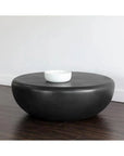 SUNPAN Iolite Concrete Outdoor Round Coffee Table