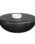 SUNPAN Iolite Concrete Outdoor Round Coffee Table