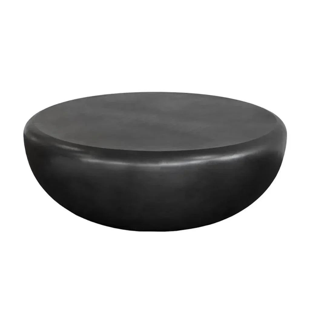 SUNPAN Iolite Concrete Outdoor Round Coffee Table