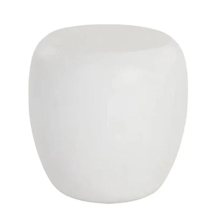 SUNPAN Iolite Concrete Outdoor Round End Table