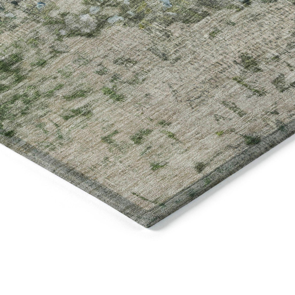 Addison Rugs Iriain Blue Washable Indoor-Outdoor Rug