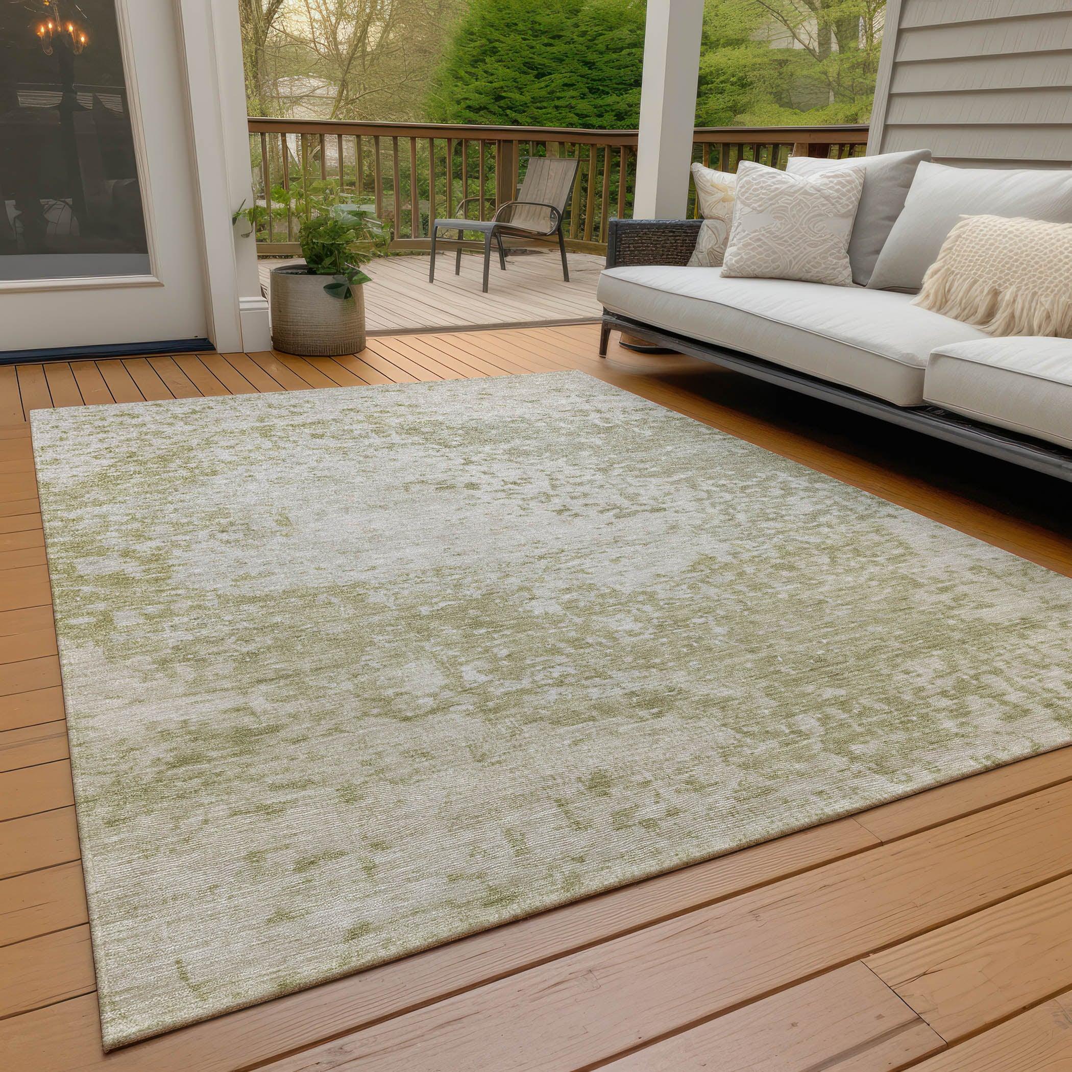 Addison Rugs Iriain Brown Washable Indoor-Outdoor Rug
