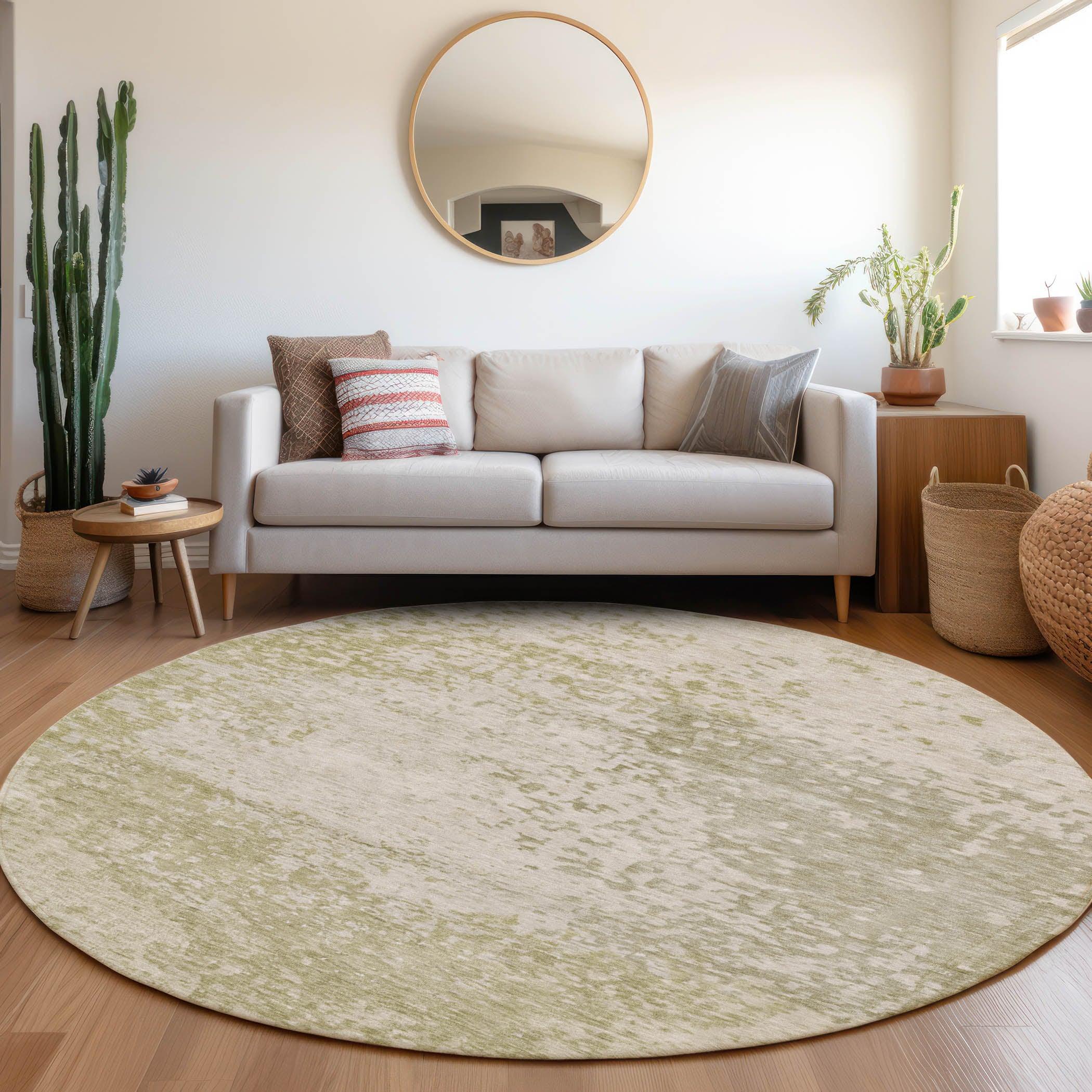 Addison Rugs Iriain Brown Washable Indoor-Outdoor Rug