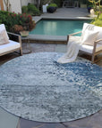 Addison Rugs Iriain Denim Washable Indoor-Outdoor Rug