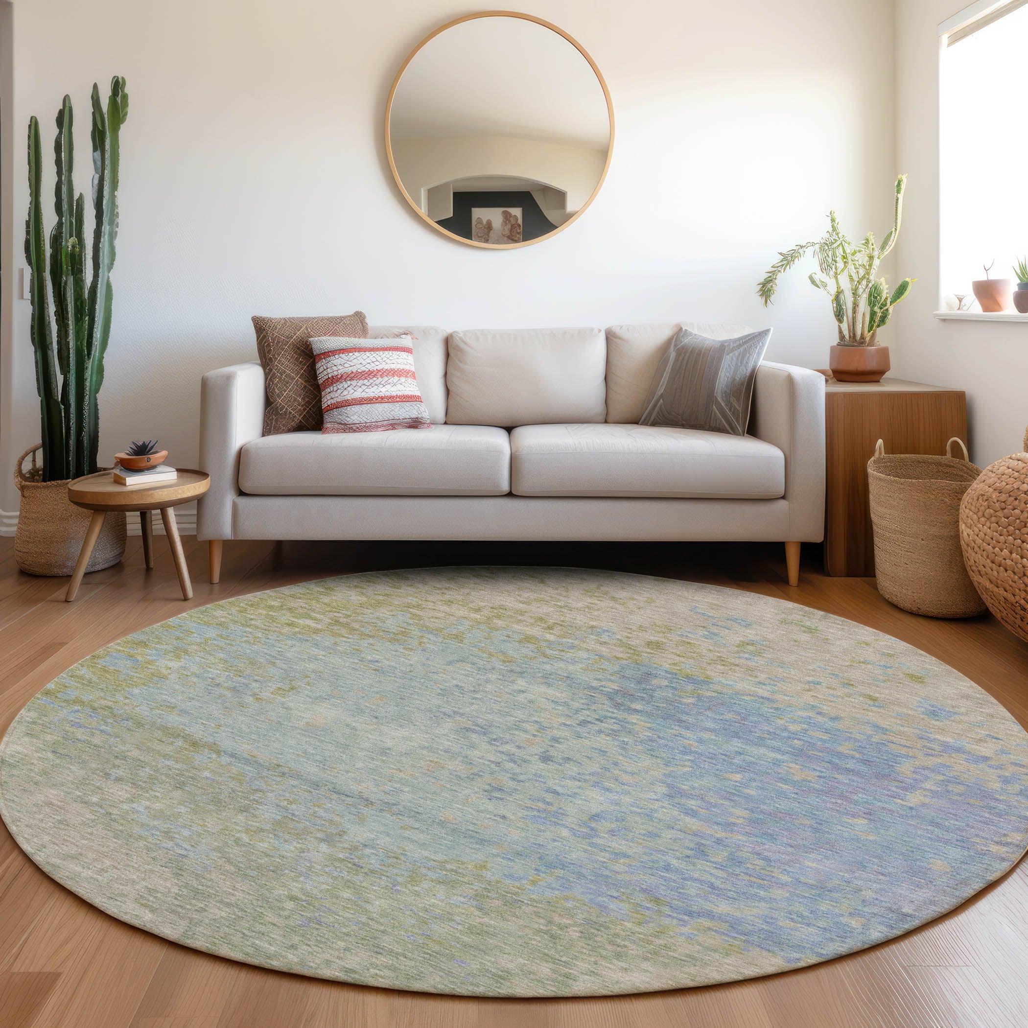 Addison Rugs Iriain Sky Washable Indoor-Outdoor Rug