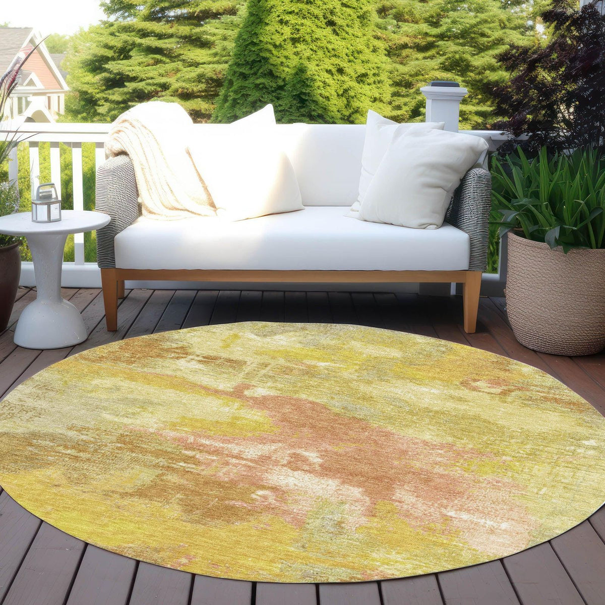 Addison Rugs Iriara Aloe Washable Indoor-Outdoor Rug