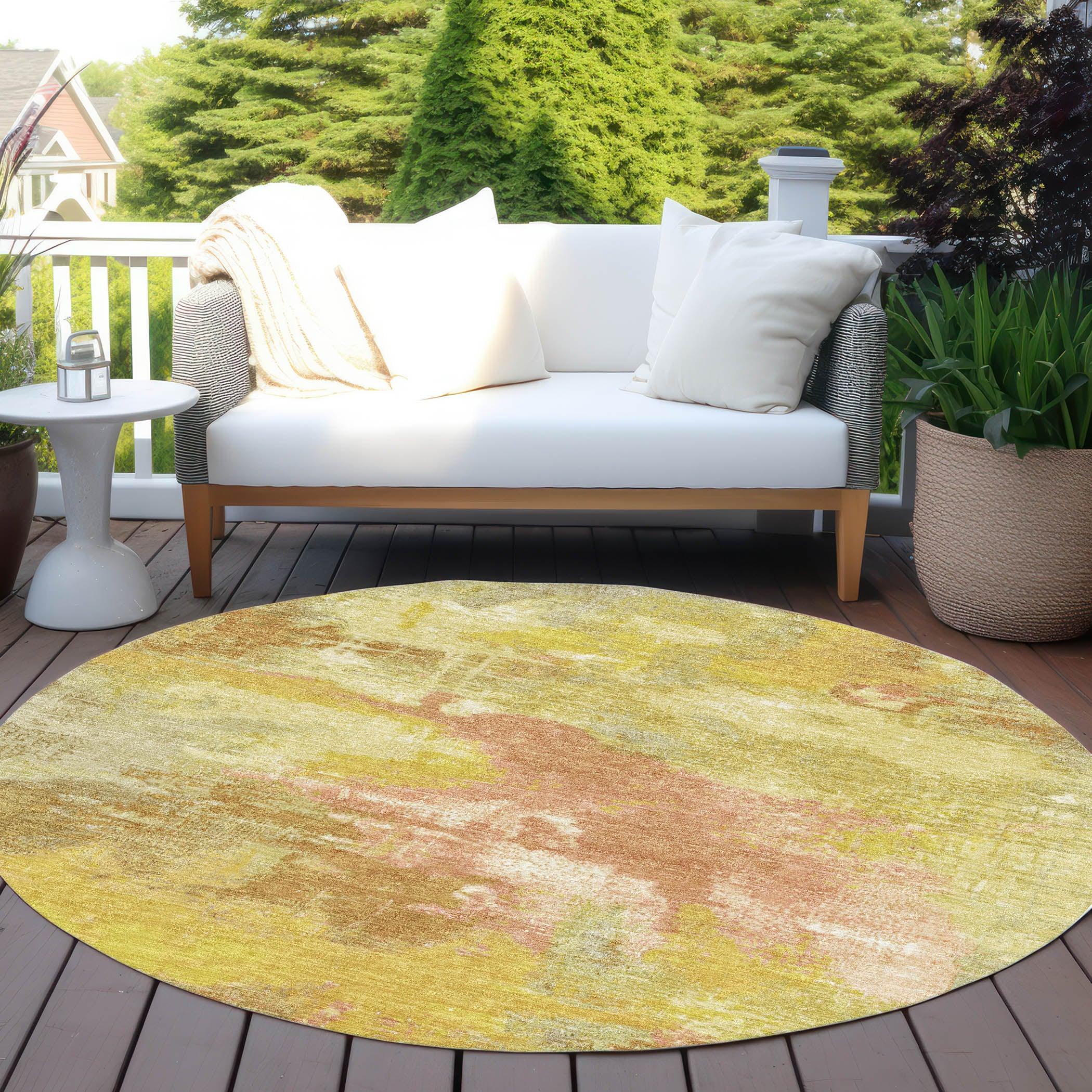 Addison Rugs Iriara Aloe Washable Indoor-Outdoor Rug