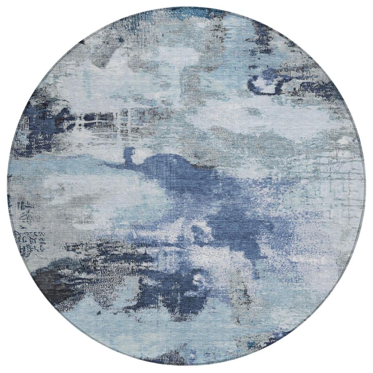 Addison Rugs Iriara Blue Washable Indoor-Outdoor Rug