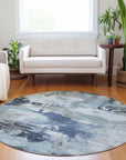 Addison Rugs Iriara Blue Washable Indoor-Outdoor Rug