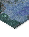 Addison Rugs Iriara Green Washable Indoor-Outdoor Rug