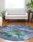 Addison Rugs Iriara Green Washable Indoor-Outdoor Rug