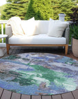 Addison Rugs Iriara Green Washable Indoor-Outdoor Rug