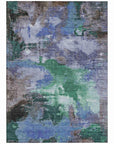 Addison Rugs Iriara Green Washable Indoor-Outdoor Rug