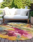 Addison Rugs Iriara Red Washable Indoor-Outdoor Rug
