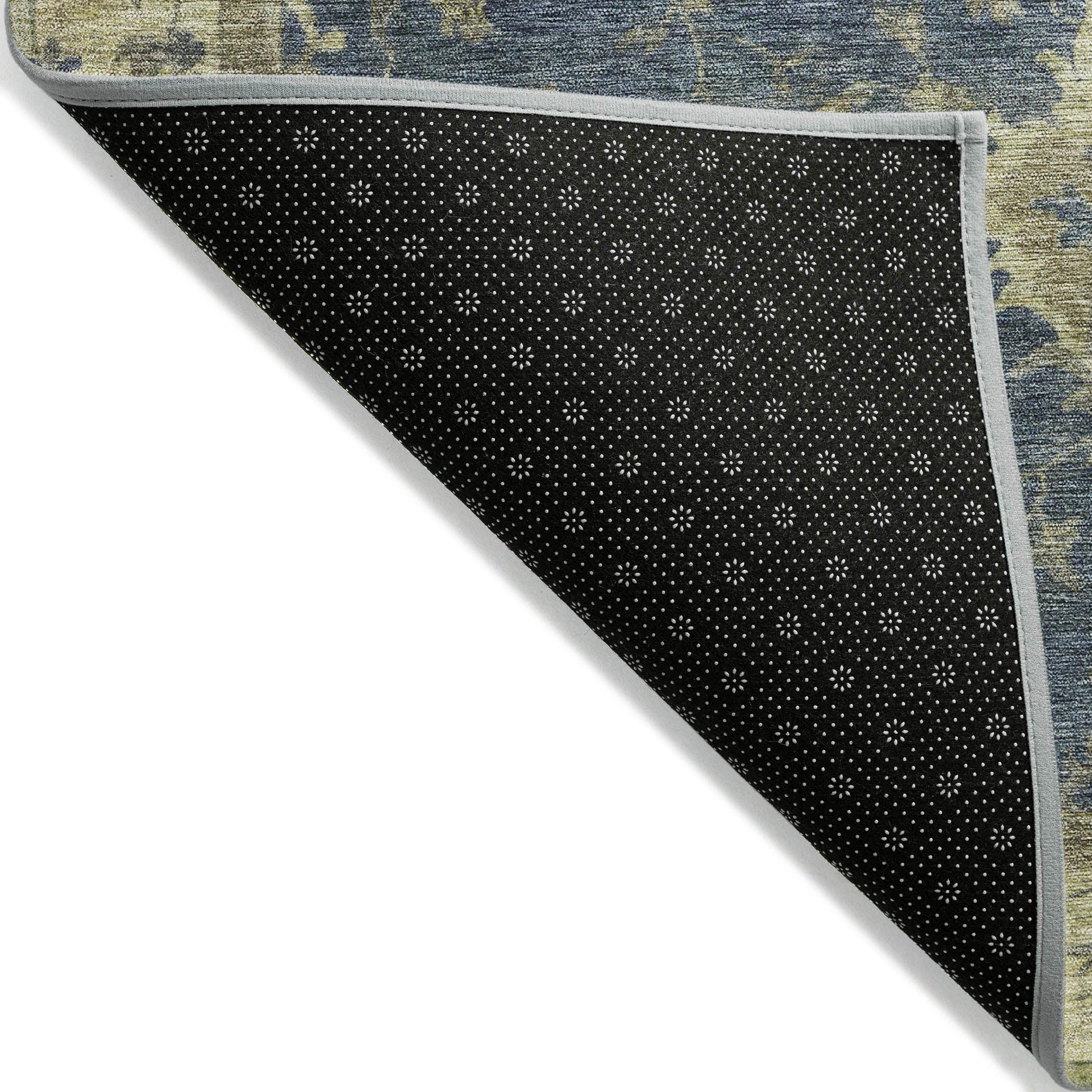 Addison Rugs Iriaris Blue Washable Indoor-Outdoor Rug
